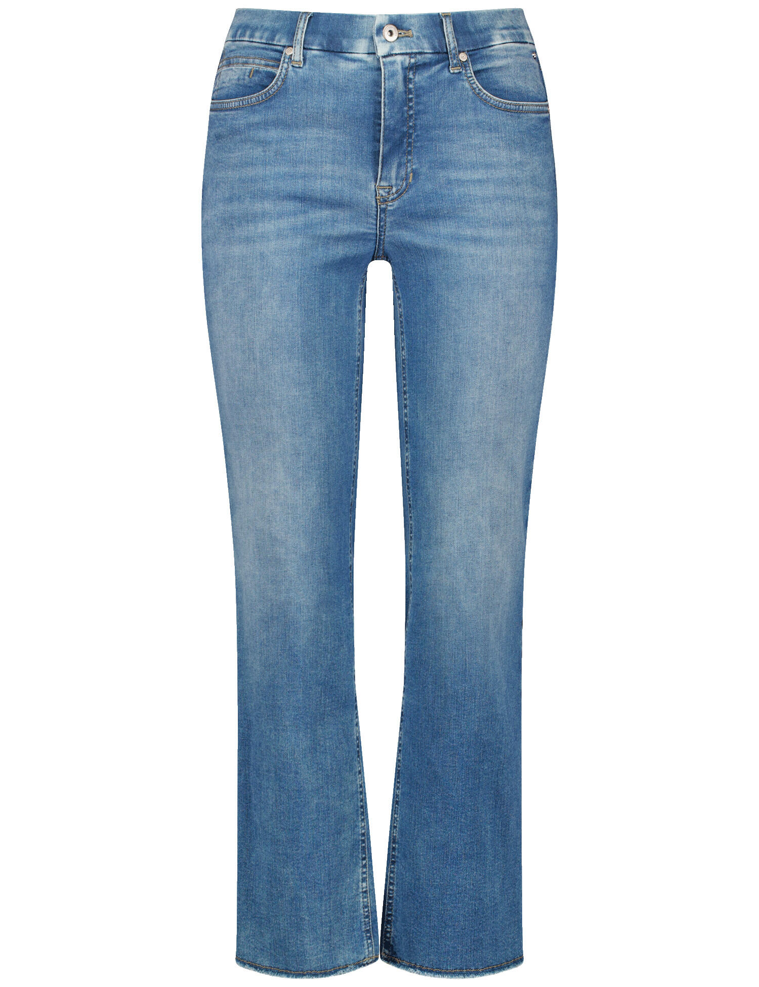 GERRY WEBER Edition - HOSE JEANS VERKUERZT blau denim mit use - Gr. - 48R von GERRY WEBER Edition