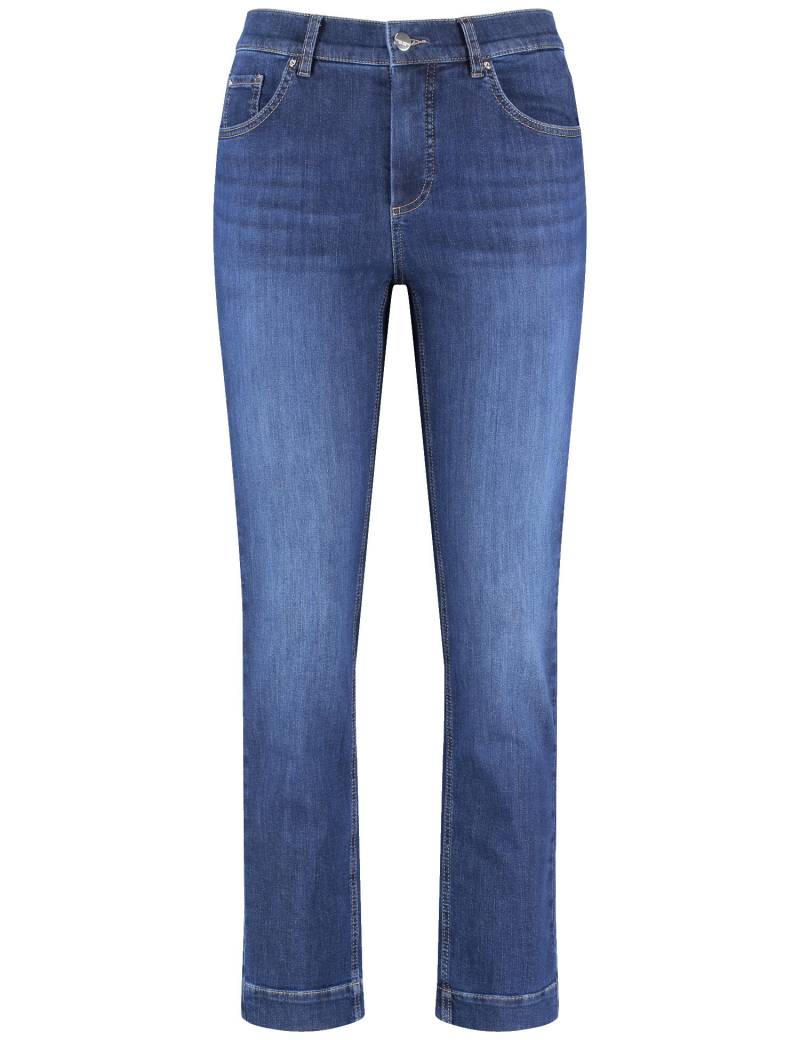 GERRY WEBER Edition - HOSE JEANS VERKUERZT blue denim - Gr. - 42R von GERRY WEBER Edition