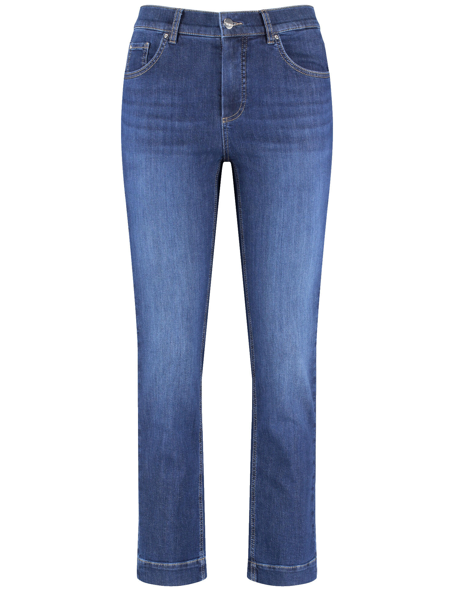 GERRY WEBER Edition - HOSE JEANS VERKUERZT blue denim - Gr. - 46R von GERRY WEBER Edition