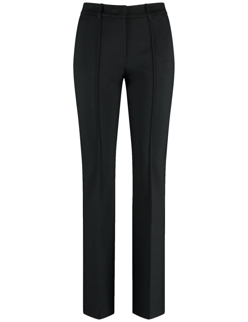 GERRY WEBER Edition - Hose Freizeit lang schwarz - Gr. - 40R von GERRY WEBER Edition