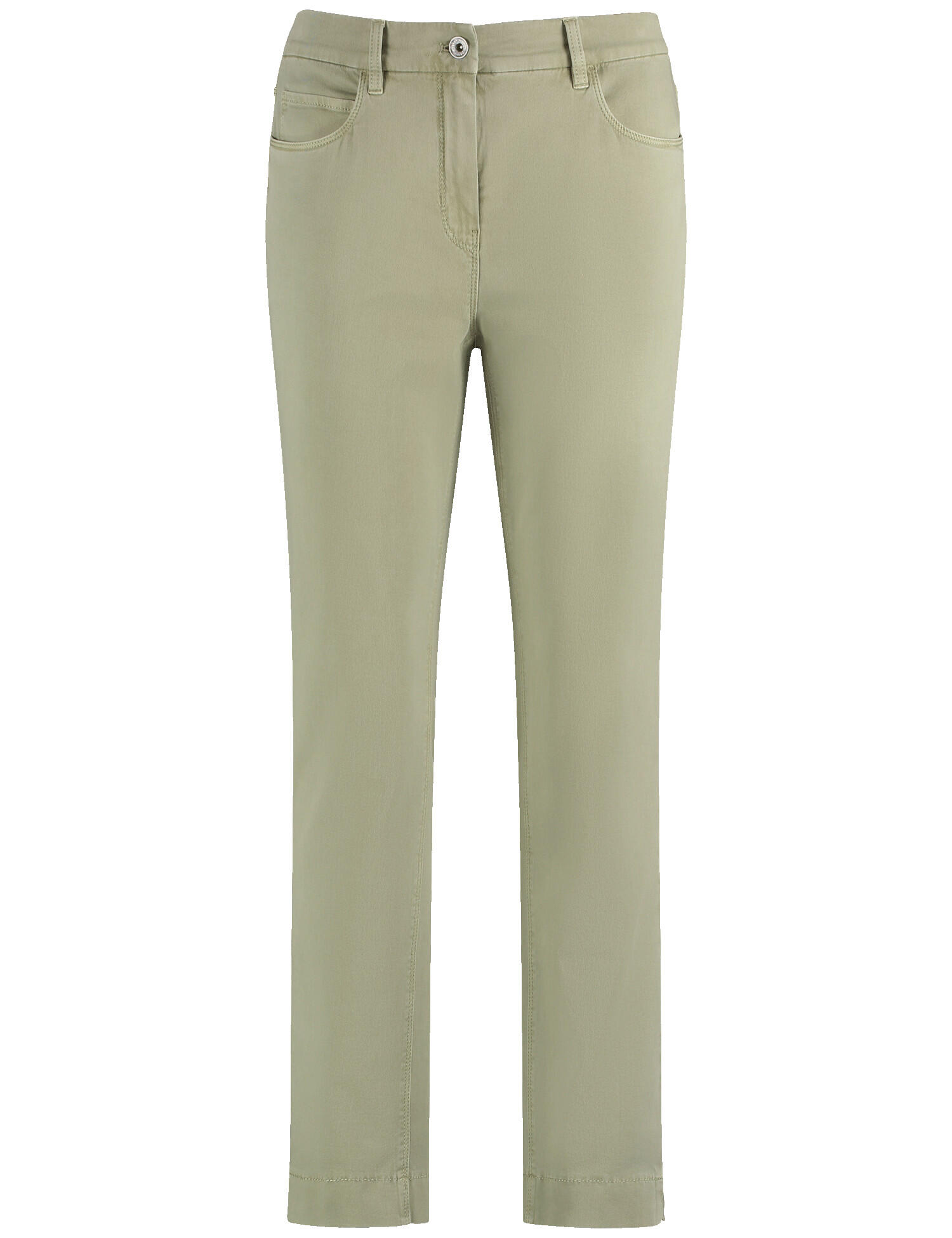 GERRY WEBER Edition - Hose Jeans verkürzt sage washed - Gr. - 38R von GERRY WEBER Edition