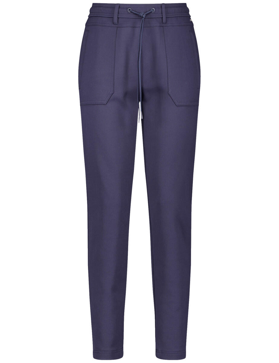 GERRY WEBER Edition - Hose mit Kordelzug blau von GERRY WEBER Edition