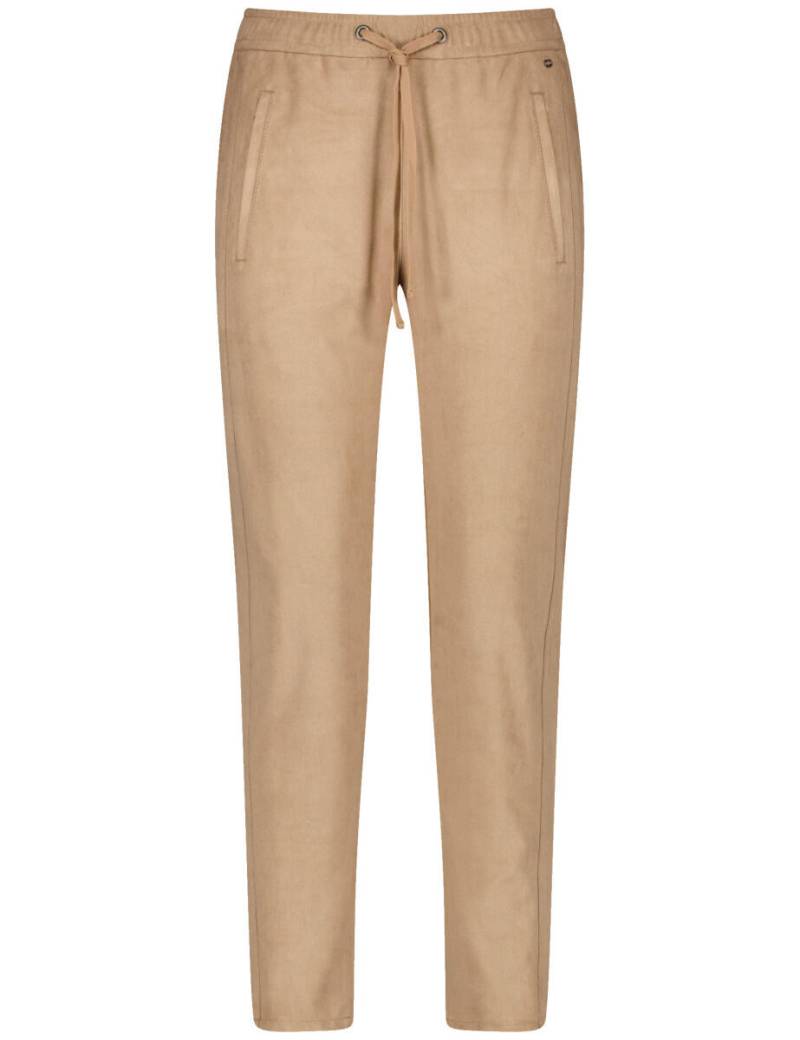 GERRY WEBER Edition - Hose mit elastischem Bund braun von GERRY WEBER Edition