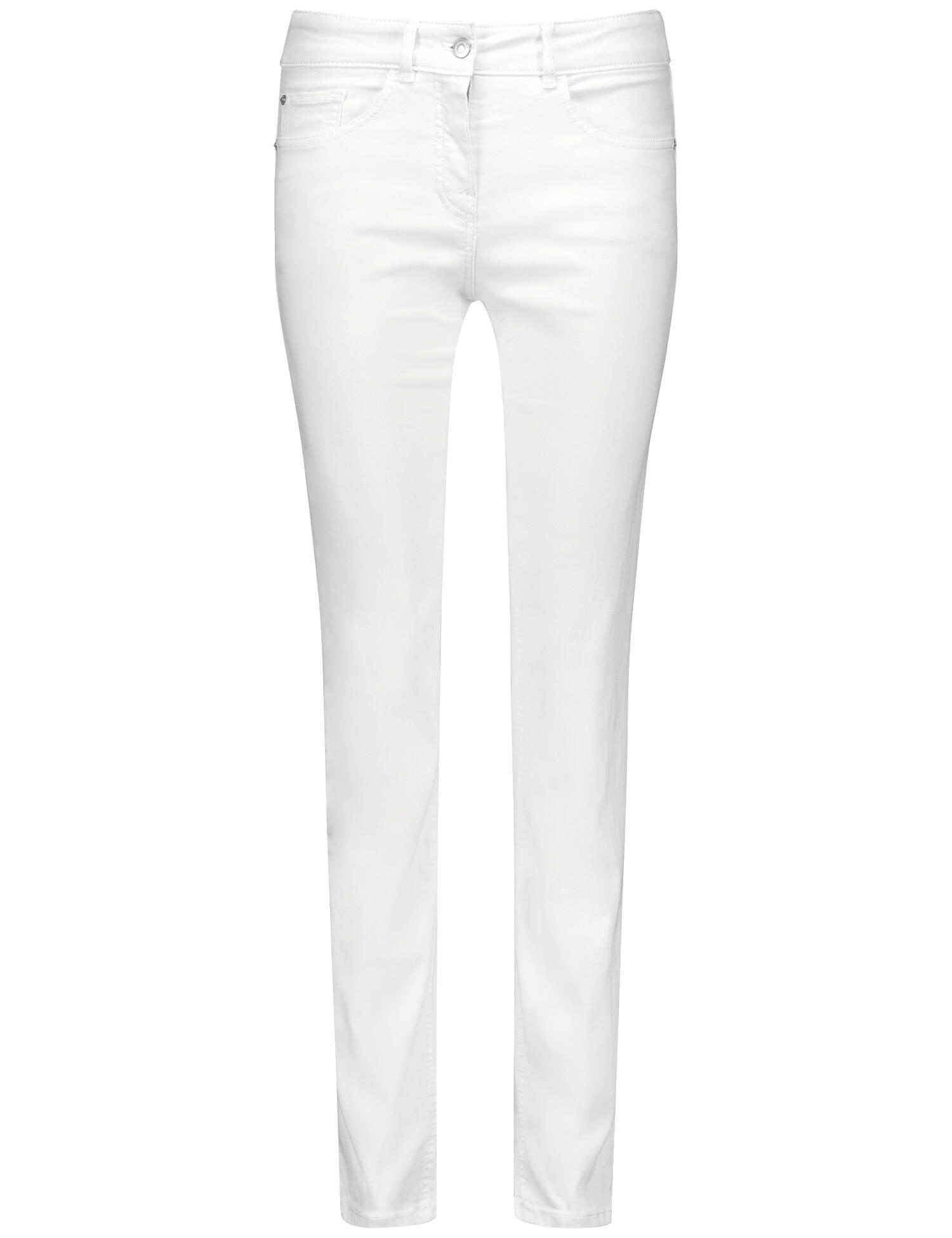 GERRY WEBER Edition - Jeans SOL꞉INE BEST4ME SLIM FIT weiss/weiss - Gr. - 38R von GERRY WEBER Edition