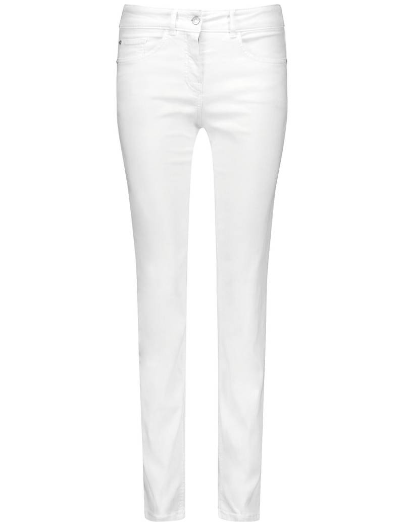 GERRY WEBER Edition - Jeans SOL꞉INE BEST4ME SLIM FIT weiss/weiss - Gr. - 42S von GERRY WEBER Edition