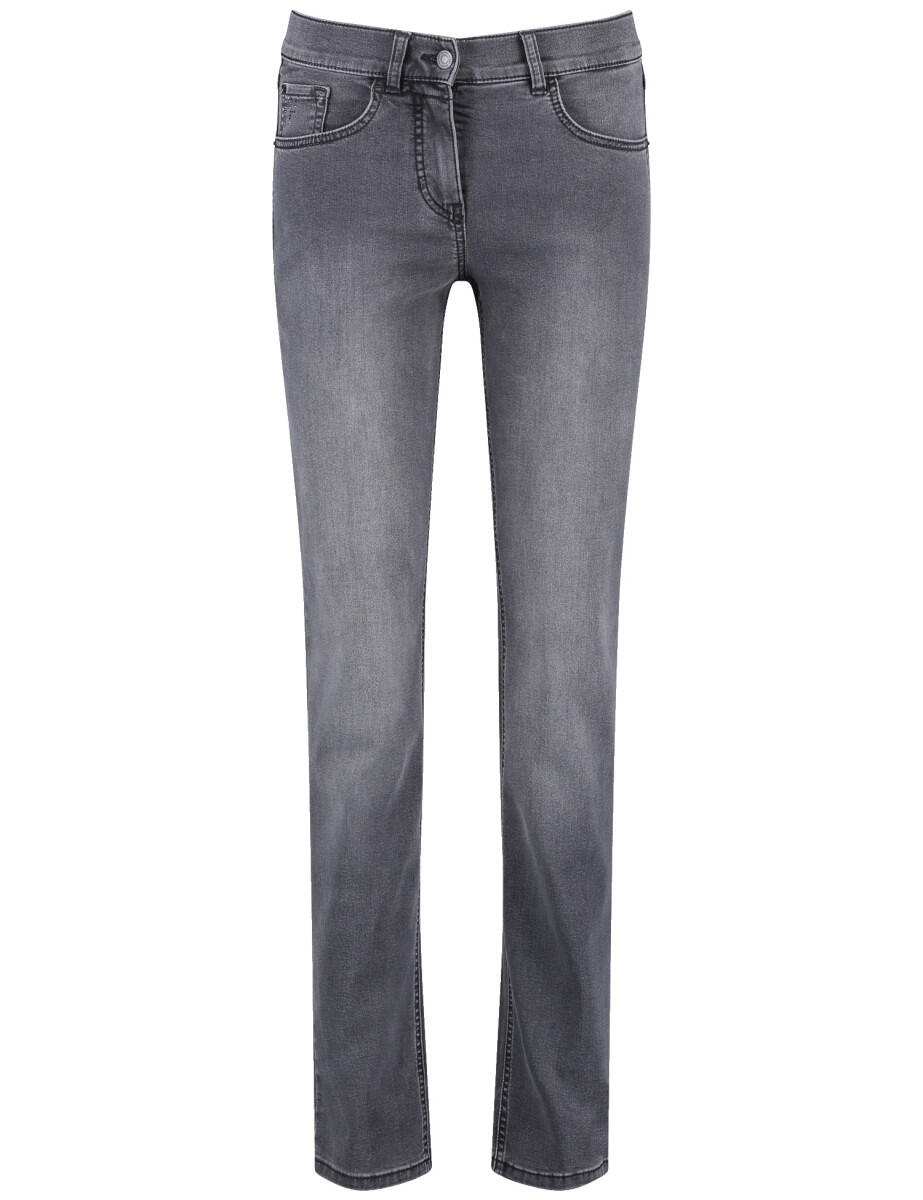 GERRY WEBER Edition - Jeans SOL꞉INE Slim Fit grau von GERRY WEBER Edition