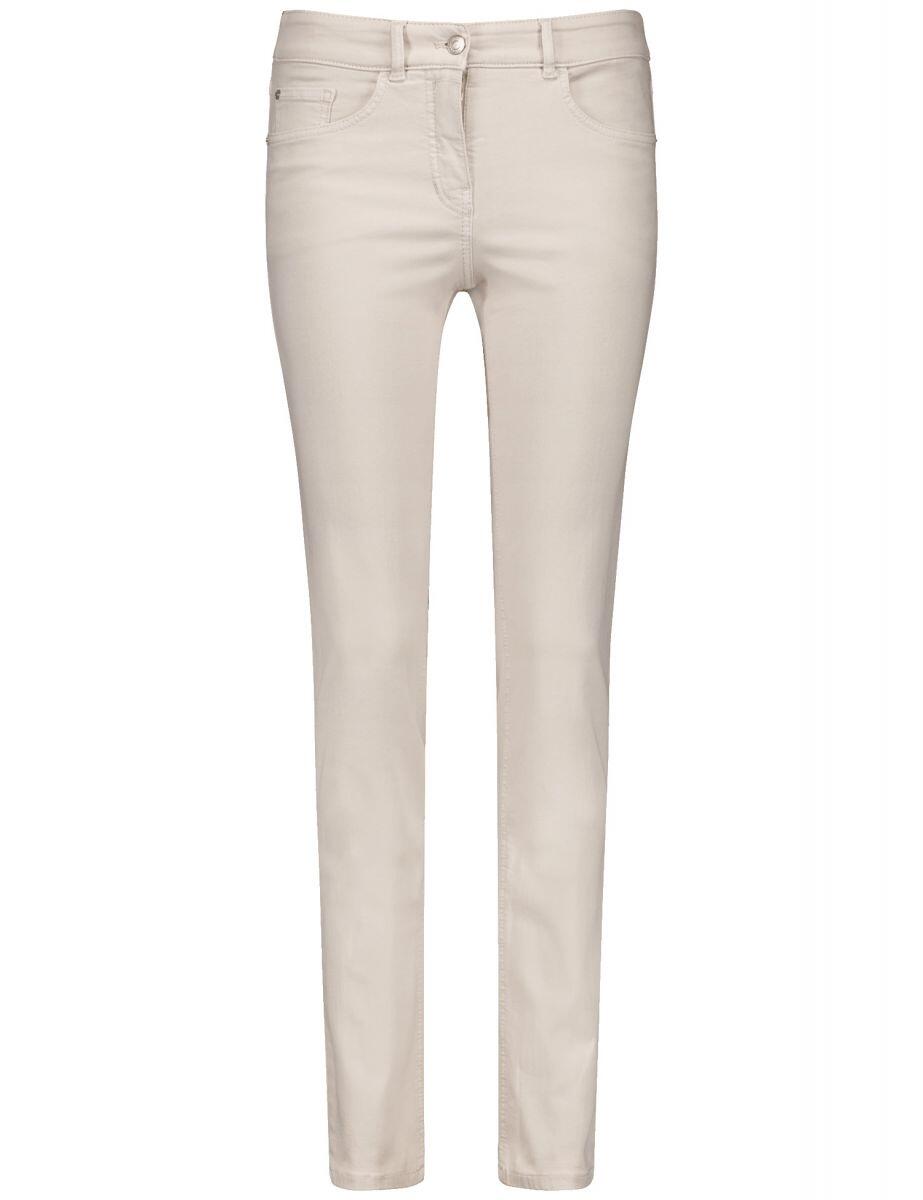 GERRY WEBER Edition - Jeans: Slim Fit beige von GERRY WEBER Edition