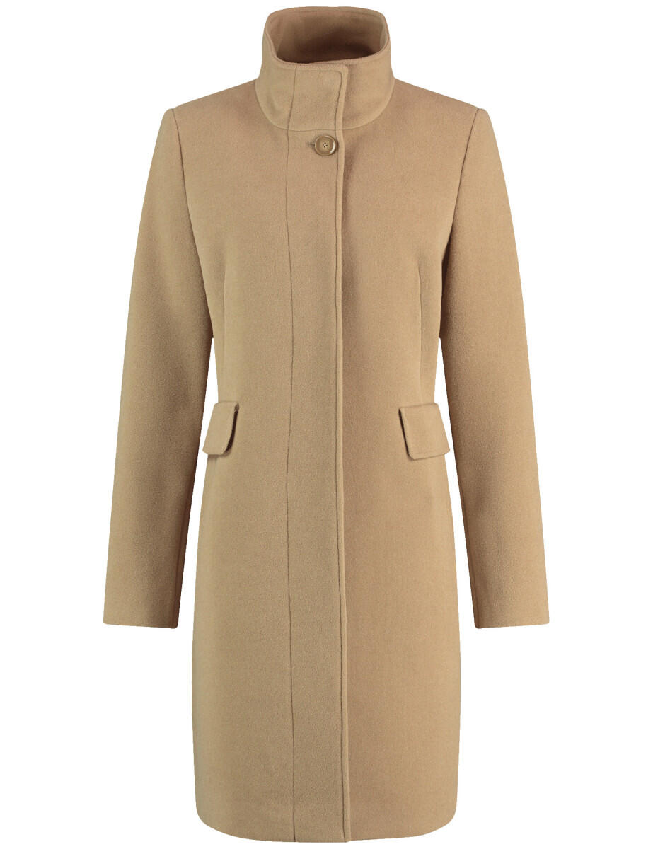 GERRY WEBER Edition - Klassischer Kurzmantel mit Wollanteil braun - Gr. - 44 von GERRY WEBER Edition