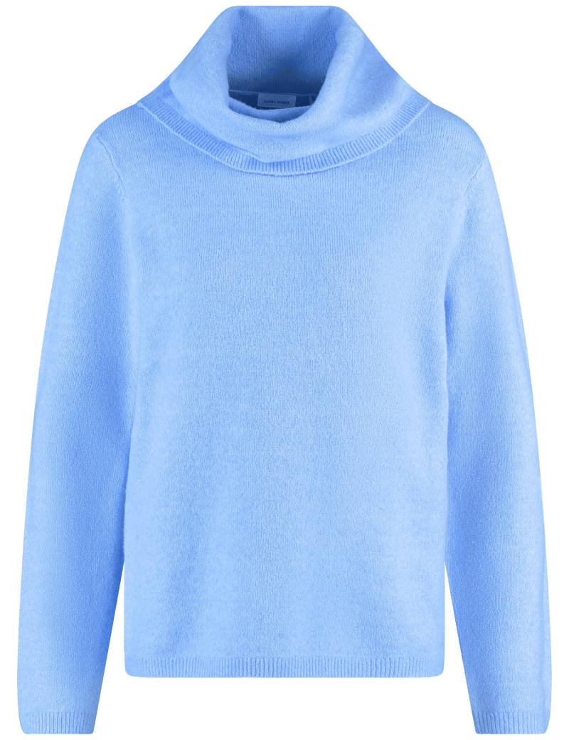 GERRY WEBER Edition - Kuscheliger Rollkragenpullover sky - Gr. - 42 von GERRY WEBER Edition