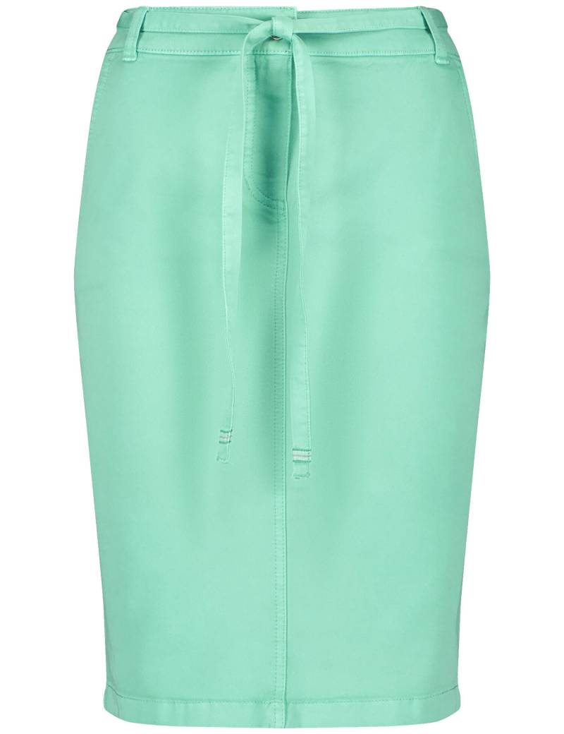 GERRY WEBER Edition - Modischer Rock mit Gehschlitz dusty jade - Gr. - 48 von GERRY WEBER Edition