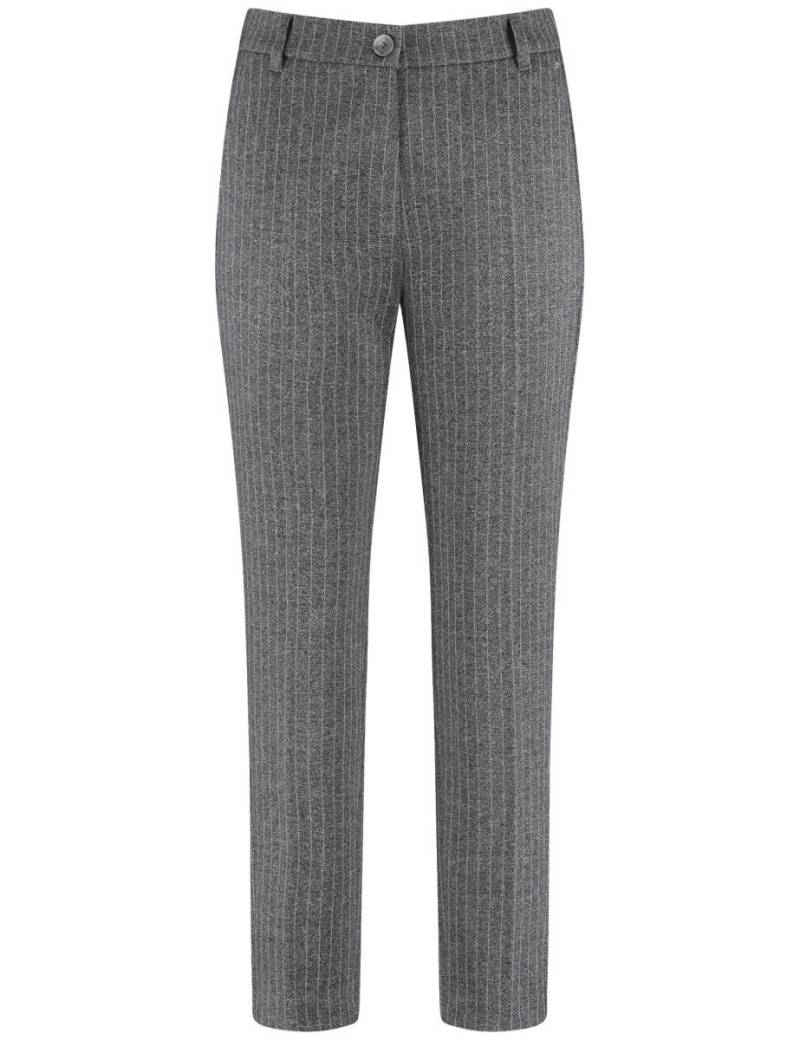 GERRY WEBER Edition - Nadelstreifenhose KIR:STY grau von GERRY WEBER Edition