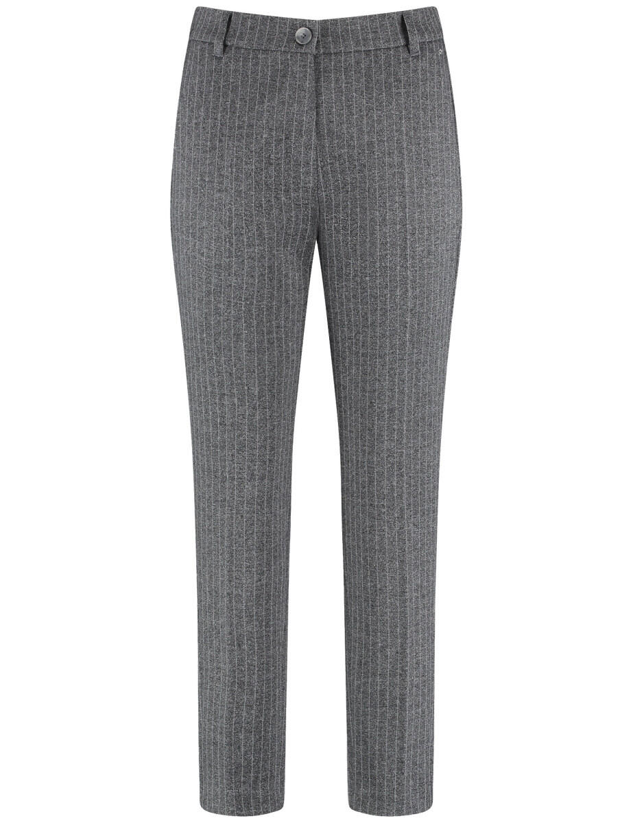 GERRY WEBER Edition - Nadelstreifenhose KIR:STY grau von GERRY WEBER Edition