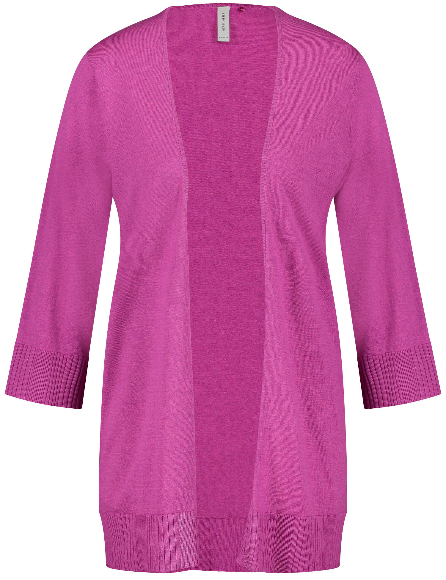 GERRY WEBER Edition - Offener Cardigan aus Feinstrick orchid melange - Gr. - 46 von GERRY WEBER Edition