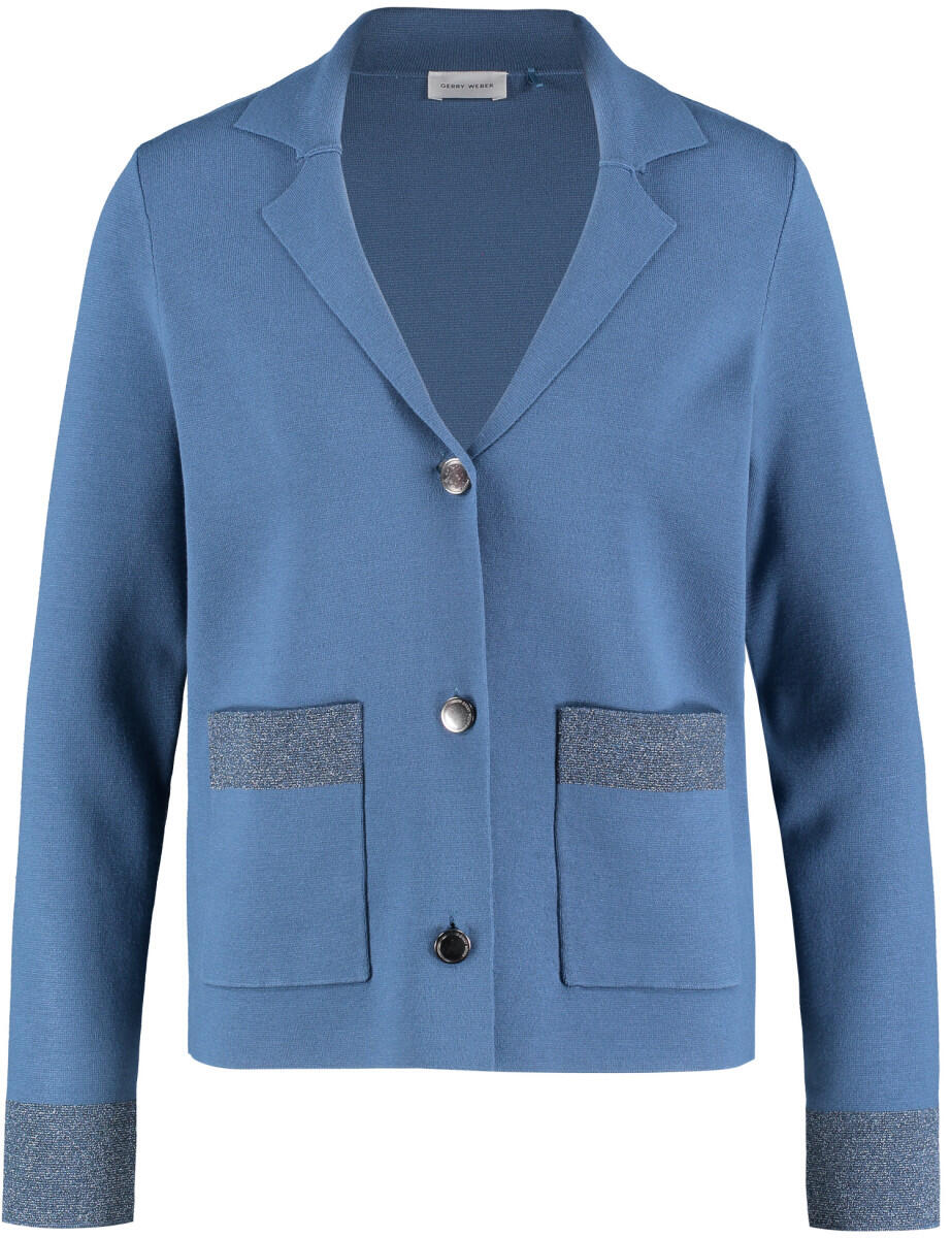 GERRY WEBER Edition - Strickjacke blau - Gr. - 42 von GERRY WEBER Edition