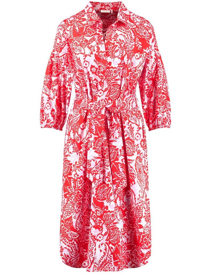 GERRY WEBER A-Linien-Kleid Modisches Blusenkleid mit Taillenband von GERRY WEBER