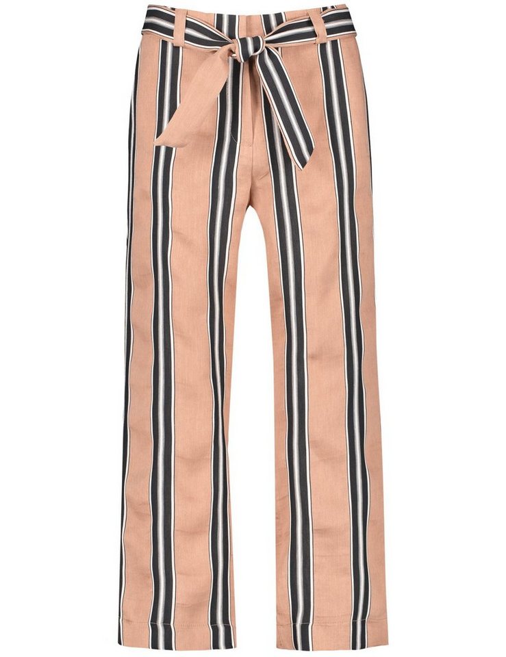 GERRY WEBER Anzughose Weite Hose mit Längsstreifen von GERRY WEBER