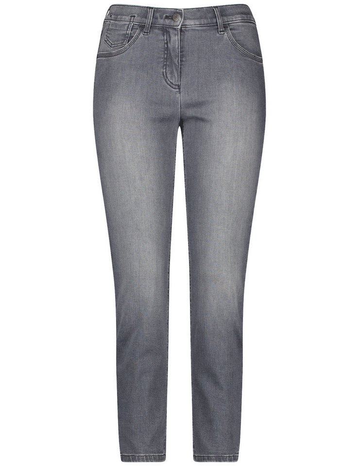 GERRY WEBER Bequeme Jeans HOSE JEANS VERKUERZT von GERRY WEBER