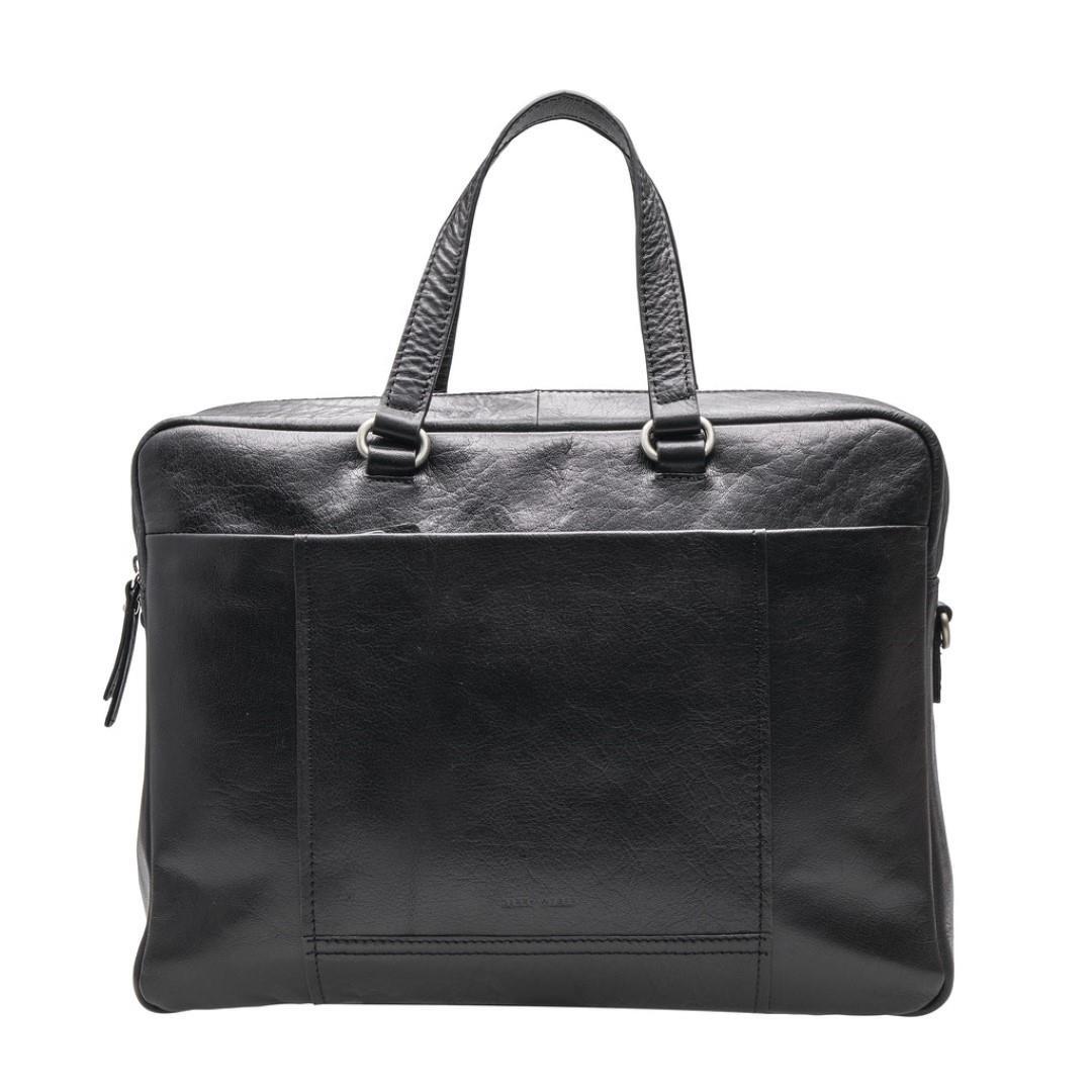 MÜLLER & MEIRER - Businessbag Lugano Businessshopper L Black 900 black - Gr. - L von MÜLLER & MEIRER
