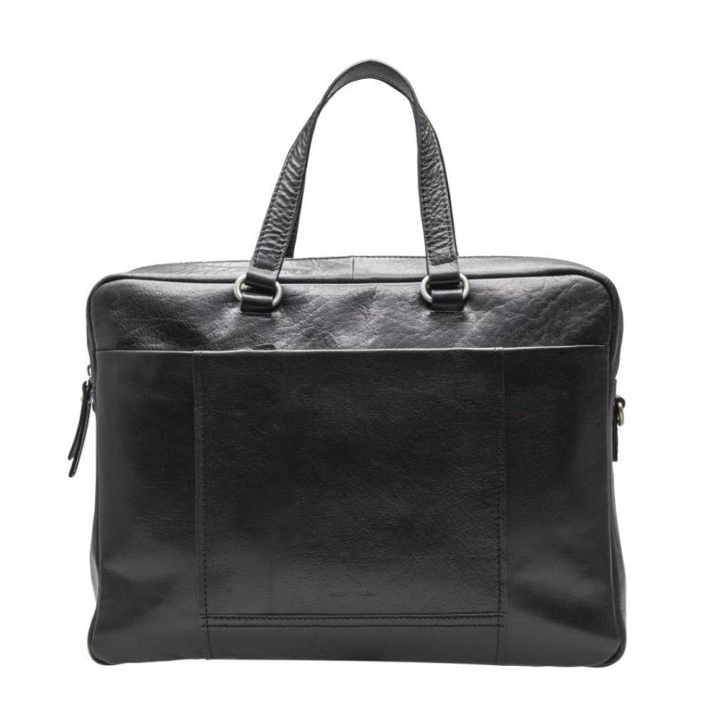 MÜLLER & MEIRER - Businessbag Lugano Businessshopper L Black 900 black - Gr. - L von MÜLLER & MEIRER