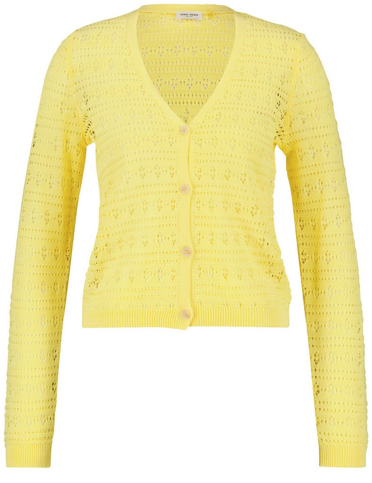 GERRY WEBER Cardigan Cardigan aus Pointelle-Strick von GERRY WEBER