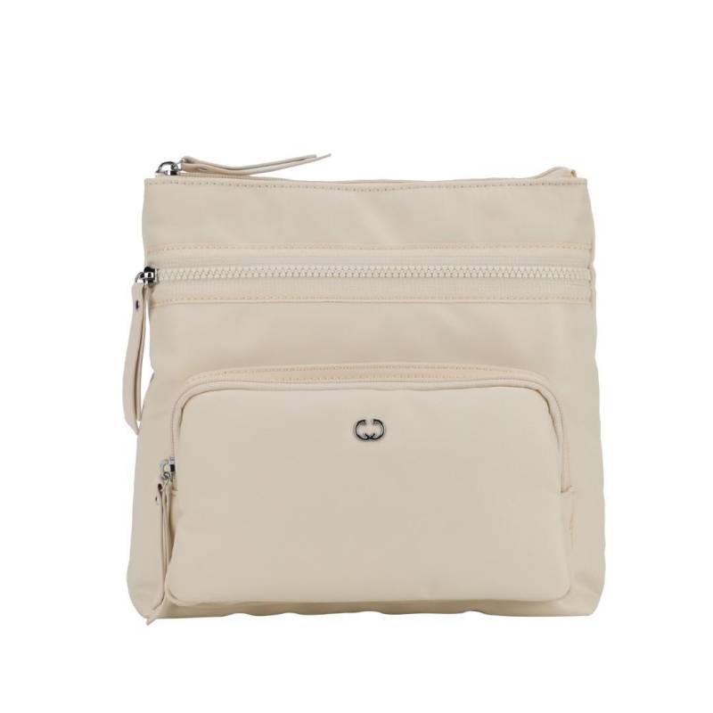 GERRY WEBER - Handtasche Mit Reißversc Echoes Shoulderbag M Bleached Sand Beige von GERRY WEBER
