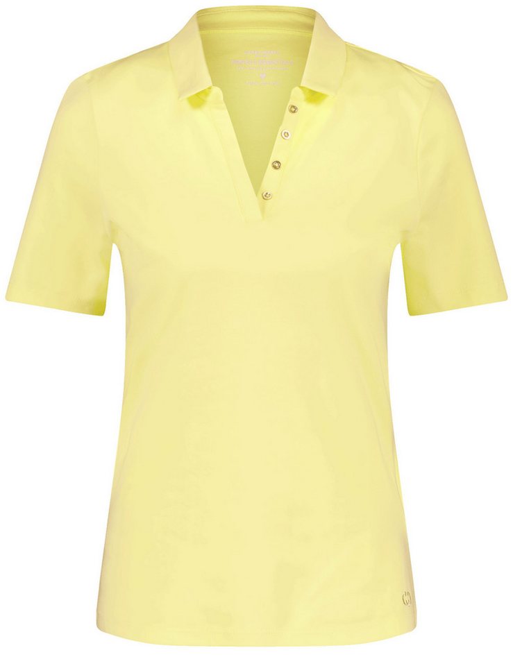 GERRY WEBER Kurzarmshirt Poloshirt aus Baumwolle von GERRY WEBER