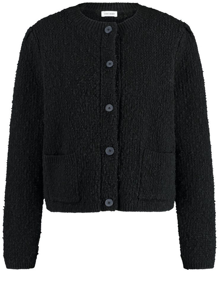 GERRY WEBER Strickpullover Kastige Strickjacke in Strukturoptik von GERRY WEBER