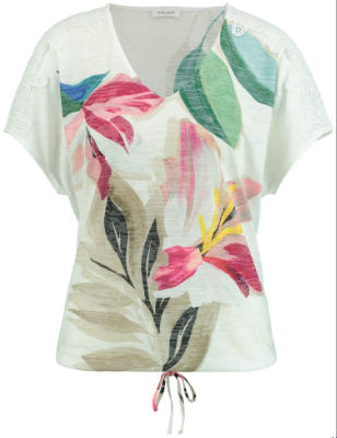 GERRY WEBER T-SHIRT 1/2 ARM - multicolour - 48 von GERRY WEBER