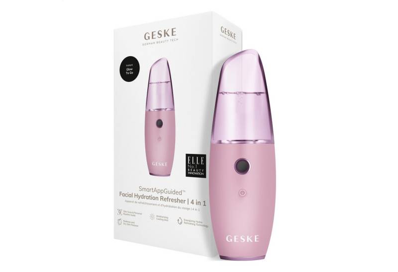 GESKE German Beauty Tech Enhancer SmartAppGuided™ Facial Hydration Refresher 4 in 1, Packung (Gerät & USB-Ladekabel), 2-tlg., Gerät inkl. kostenloser APP (SmartAppGuided Device), Mit der GESKE App erhältst Du deine personalisierte Hautpflegeroutine. von GESKE German Beauty Tech