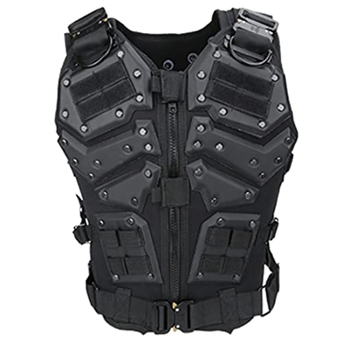 GEST Militärisch Taktisch Weste, TF3 Special Forces Taktische Weste Airsoft Body Armor für 170-185cm, für Outdoor Camping Jagen Wandern Paintball Schießen Wargame GEST Militärisch Taktisch Weste, TF3 Special Forces Taktische Weste Airsoft Body Armor für 170-185cm, für Outdoor Camping Jagen Wandern Paintball Schießen Wargame von GEST
