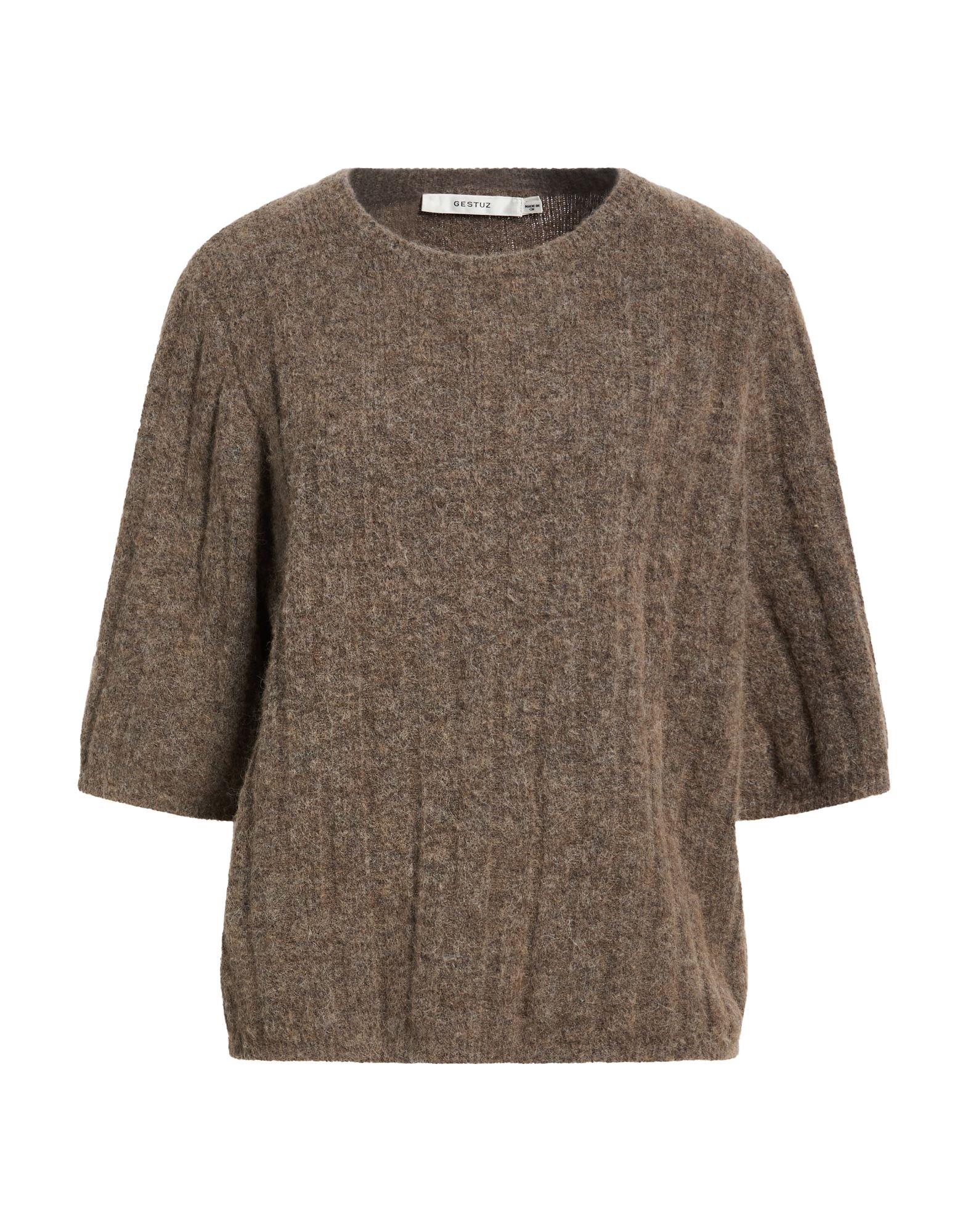 GESTUZ Pullover Damen Maulwurfsgrau von GESTUZ