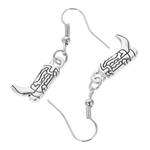 GETAJGHSD 1 Paar Cowgirl Boot Ohrringe für Damen Trendige Cowgirl Dangle Ohrringe aus Hochwertigem Material für Partys Hochzeiten und Besondere Anlässe Perfektes für Freundinnen oder Töchter von GETAJGHSD