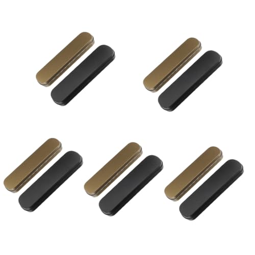 GETAJGHSD 10stücke Metall Federmäppchen Für Schule Stilvolle Aufbewahrungsboxen Für Schreibwaren Und Kosmetik Robuste Und Praktische Stifthalter von GETAJGHSD