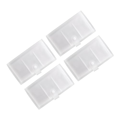 GETAJGHSD 4stücke Teiliges Von Transparenten Visitenkartenhaltern Mit Fächern Für Aufbewahrung Von Business Cards Und Namenskarten Schickes Design Für Und von GETAJGHSD