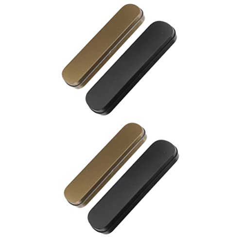 GETAJGHSD 4stücke Metall Federmäppchen Mit Deckel Elegante Schreibwaren Aufbewahrung Für Schüler Als Stifthalter Für Schule Und Kosmetikbedarf von GETAJGHSD