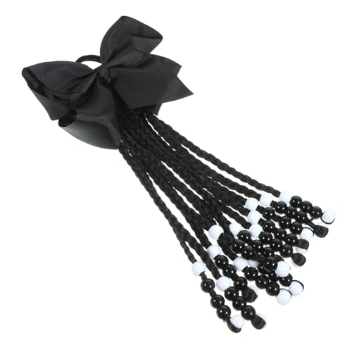 GETAJGHSD Bunte Geflochtene Pferdeschwanz-haarverlängerung Mit Schleifen-design Vielseitiges Haaraccessoire Für -frisuren Für Mädchen Und von GETAJGHSD