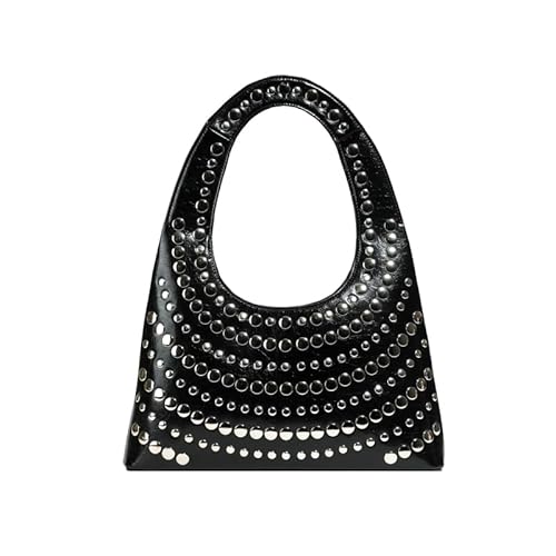 Frauen pu punk uader bag cool style ardpit bag Designer Handtasche (schwarz) von GETBSTOOP