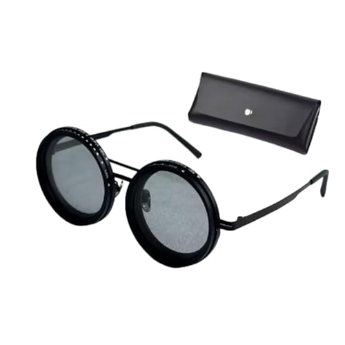 GETBSTOOP Einstellbare 1-9 Sonnenbrille ND-Filterlinsen fischende polarisierte Brille (schwarz) von GETBSTOOP