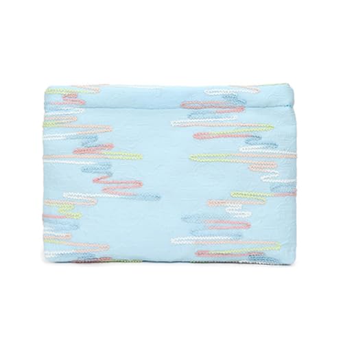 GETBSTOOP Reise-Toilettentasche, Ästhetische Rosa Blumen Make-up Tasche, Gepolsterte Kosmetiktasche for Damen und Mädchen auf Reisen von GETBSTOOP