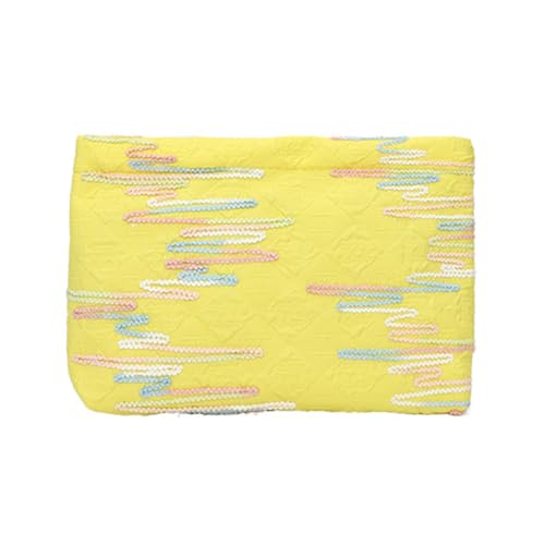 GETBSTOOP Reise-Toilettentasche, Ästhetische Rosa Blumen Make-up Tasche, Gepolsterte Kosmetiktasche for Damen und Mädchen auf Reisen von GETBSTOOP