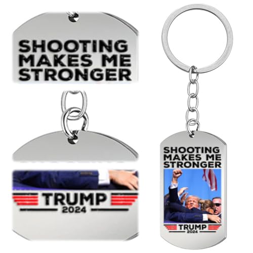 GETBSTOOP Trump 2024 Flag Schlüsselanhänger Donald Trump Make America Great Again MAGA Trump 2024 Take America Back Trump America Schlüsselanhänger Trump 2024 Take America Back von GETBSTOOP