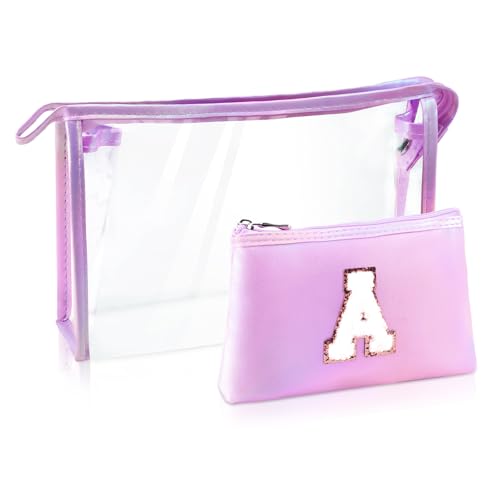 GEUUFEA Transparente Make-up-Tasche, personalisierbar, mit Reißverschluss, Reise-Kulturbeutel, große Kapazität, wasserdichte Kosmetiktasche, tragbare Organizer-Tasche für personalisierte Geschenke für GEUUFEA Transparente Make-up-Tasche, personalisierbar, mit Reißverschluss, Reise-Kulturbeutel, große Kapazität, wasserdichte Kosmetiktasche, tragbare Organizer-Tasche für personalisierte Geschenke für von GEUUFEA
