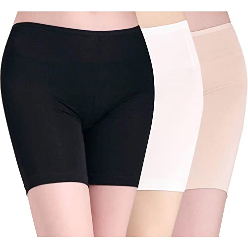 GEYIWSSXY Damen Unterhose Anti Chafing Shorts Unter Rock Kurz Hose Boxershorts Radlerhose Unterhose Hoher Bund Shorts Lange Unterwäsche Panties von GEYIWSSXY
