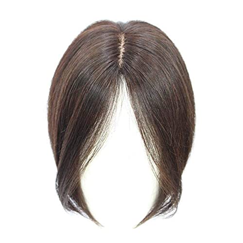 GFDSDXV Echter Topper-mittlerer seitenteil menschliches Haar, Krone Topper Clip in den top haarstufen für Frauen mit dünner Haare,Light Brown GFDSDXV Echter Topper-mittlerer seitenteil menschliches Haar, Krone Topper Clip in den top haarstufen für Frauen mit dünner Haare,Light Brown von GFDSDXV