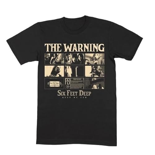 The Warning Band 2025 Tour Concert Six Feet Deep Merch T-Shirt von GFG23rwer