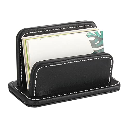 GFHTRELY Visitenkartenhalter Kreative Persönlichkeit Leder Visitenkarte Sitz Manager Karte Visitenkartenhalter Visitenkartenbox Desktop Kartenaufbewahrung und Veredelung Visitenkartenbox von GFHTRELY