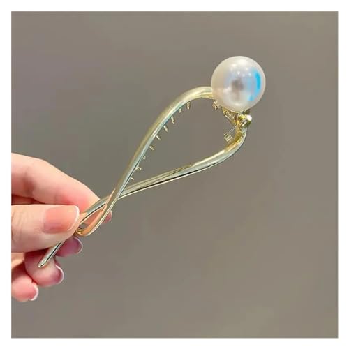 Haarnadel, Haarspangen, modisch, süßer Pferdeschwanz, Haarspangen, Haarspangen, für Damen, Hosta-Haarspange, chinesische Retro-Haarnadel (01) von GFHTRELY