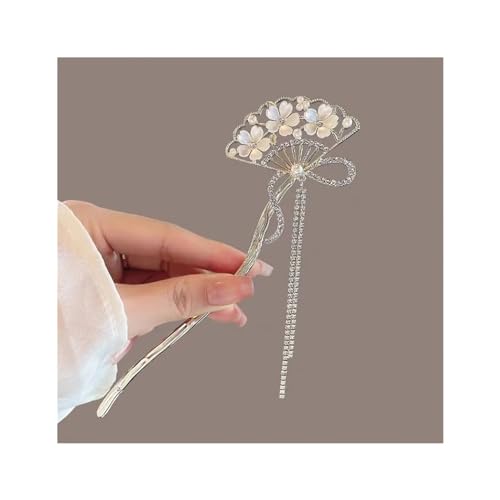 Haarnadel-Haar-Accessoires für Damen, Feenhaar-Essstäbchen, Schmuck, chinesische Retro-Haarnadel, Haarspangen (02) von GFHTRELY