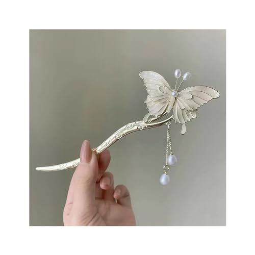 Haarnadel-Haarkarten, Kopfschmuck, Platte, Haarkarten, Haarkarten, Feenkreuz, Haarkarten, Hosta-Haarspange, chinesische Retro-Haarnadel (02) von GFHTRELY