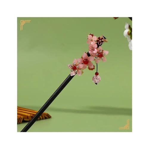 Haarnadel aus Holz, chinesische Quaste, Essstäbchen, Haarschmuck, Accessoires, Hosta-Haarspange, chinesische Retro-Haarnadel (03) von GFHTRELY